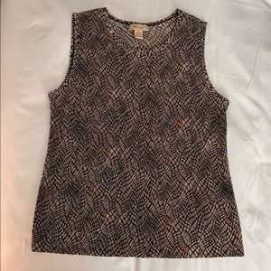 Vintage Plissé tank top